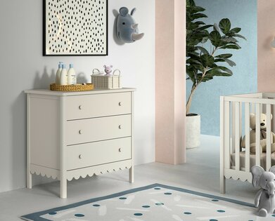 Jaxx Swingo babykamer clay