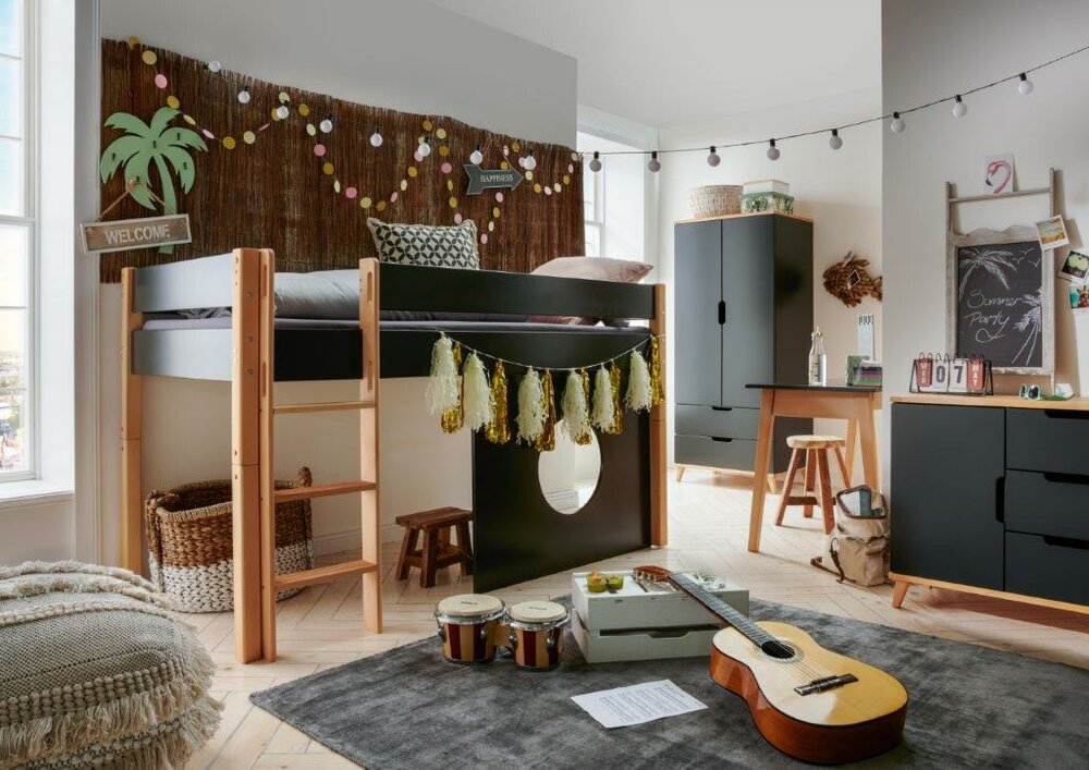 optie bed en kast leverbaar
