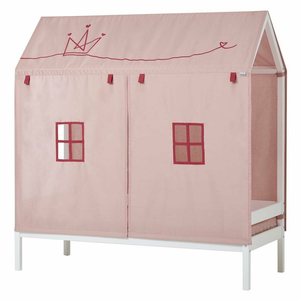 Hoppekids Basic huis bed 90x200 wit