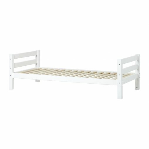Stapelbed module met gaten in poot