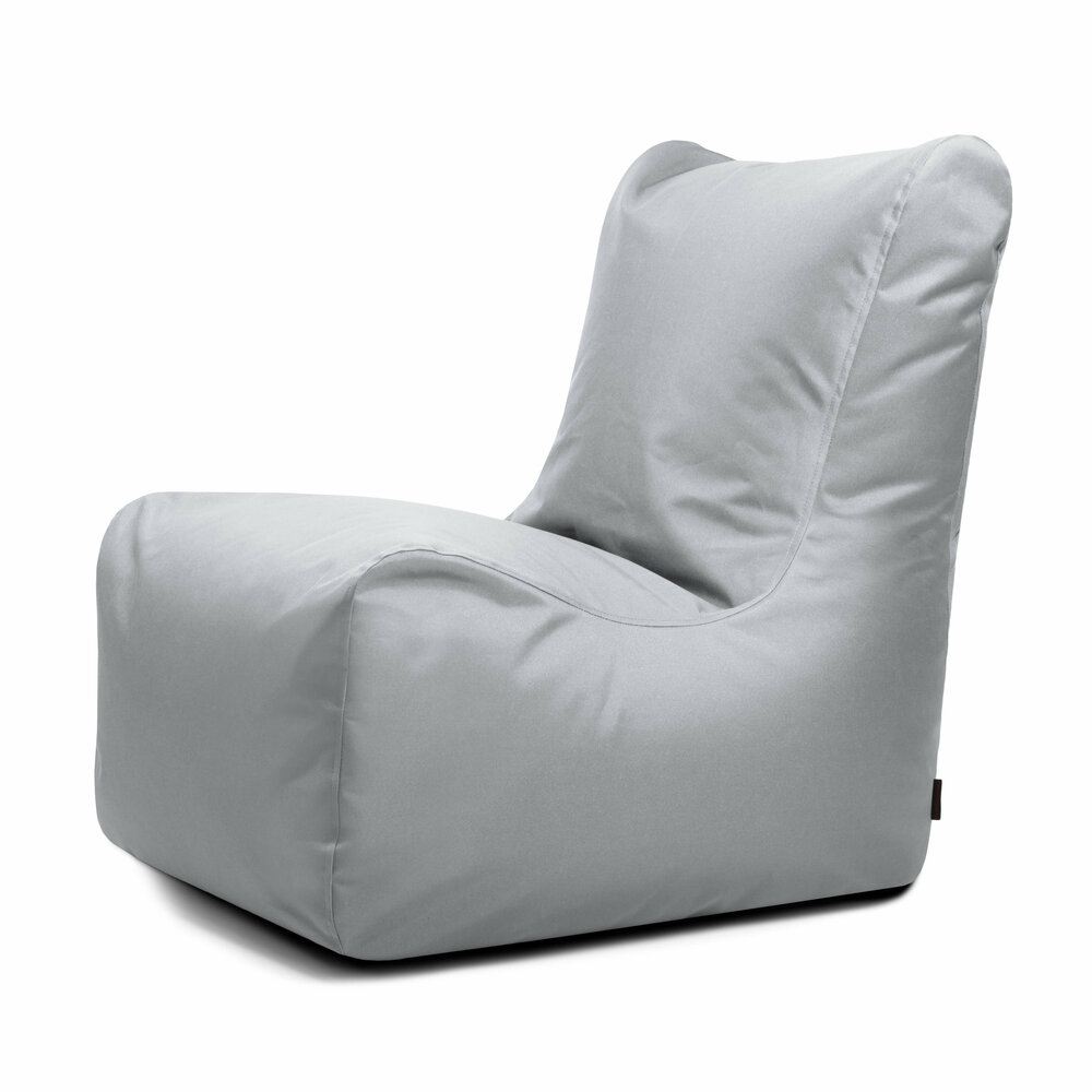 Slowdown seat zitzak ox wit grijs