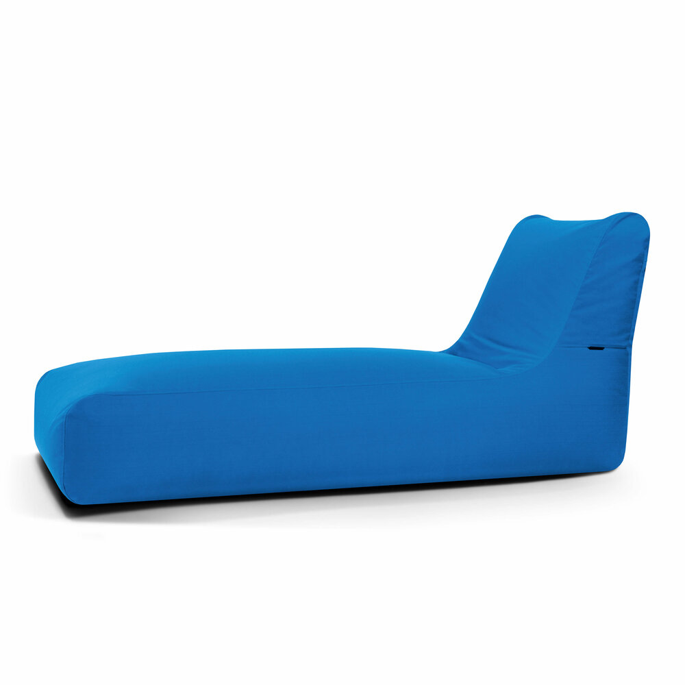 Slowdown sunbed zitzak outdoor colorin azure