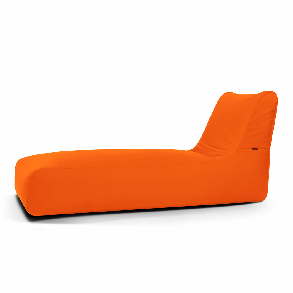 Slowdown sunbed zitzak outdoor colorin oranje