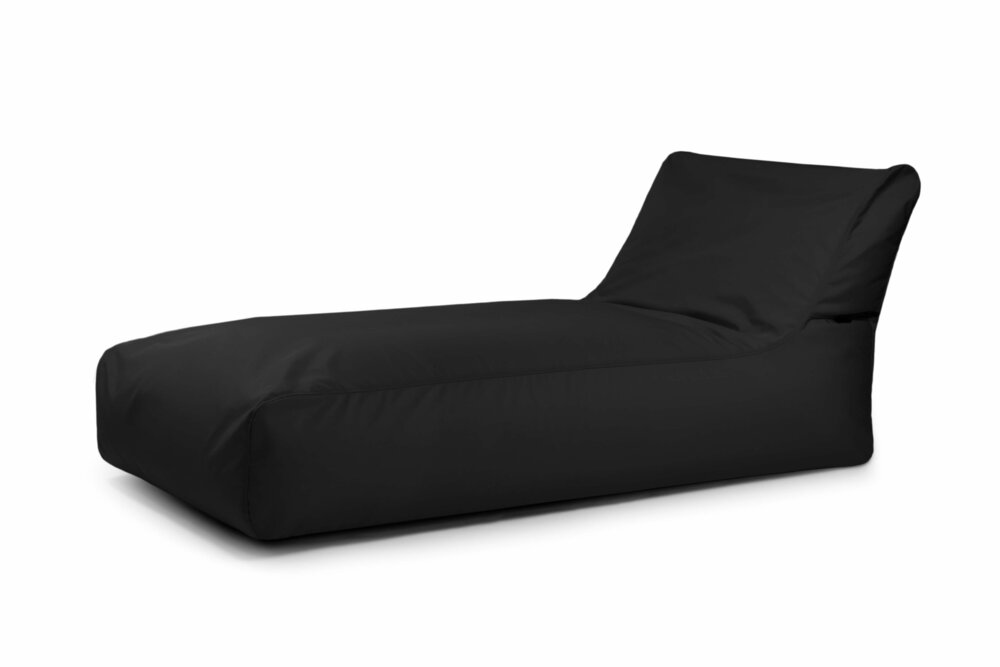 Slowdown sunbed 90 zitzak outdoor colorin zwart