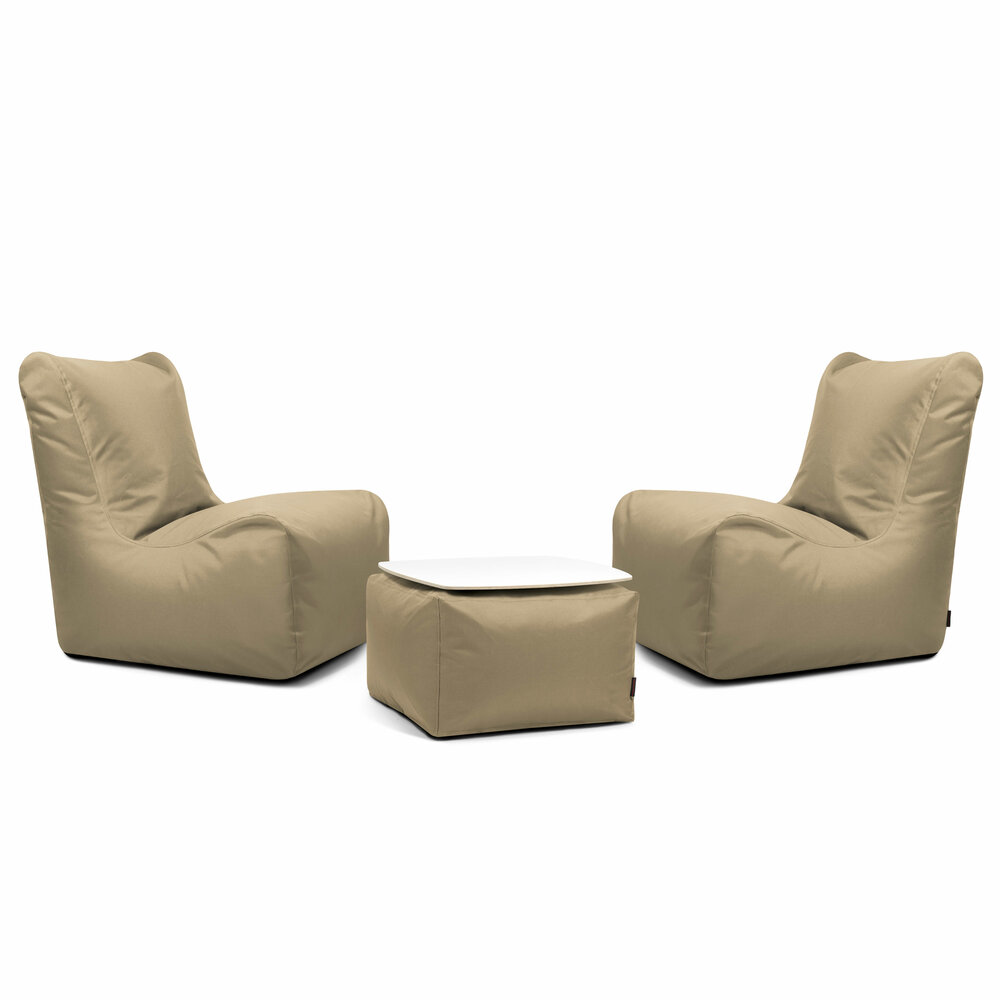 Slowdown chill 3 delige set Seat Ox beige