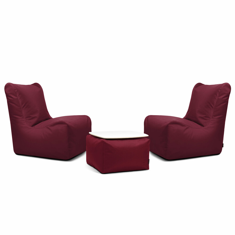 Slowdown chill 3 delige set Seat Ox wijn rood