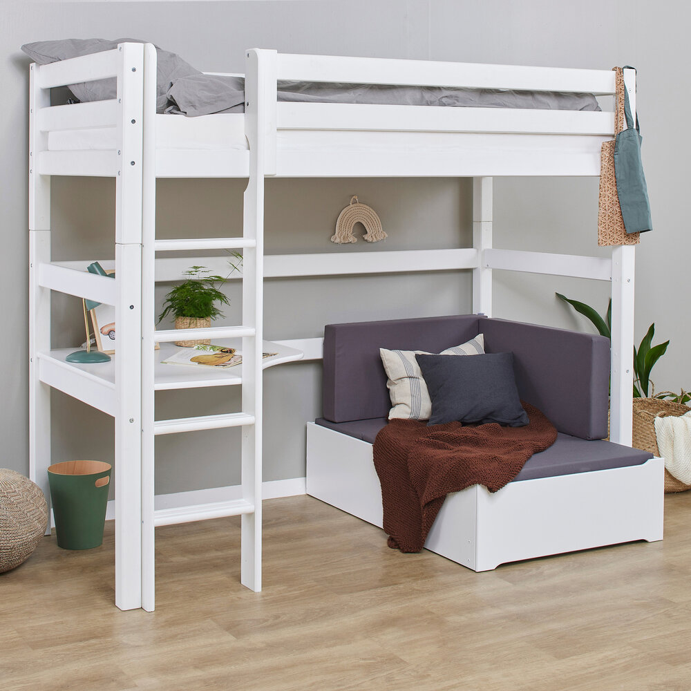 Hoppekids Eco Luxury Mega lounge hoogslaper 90x200
