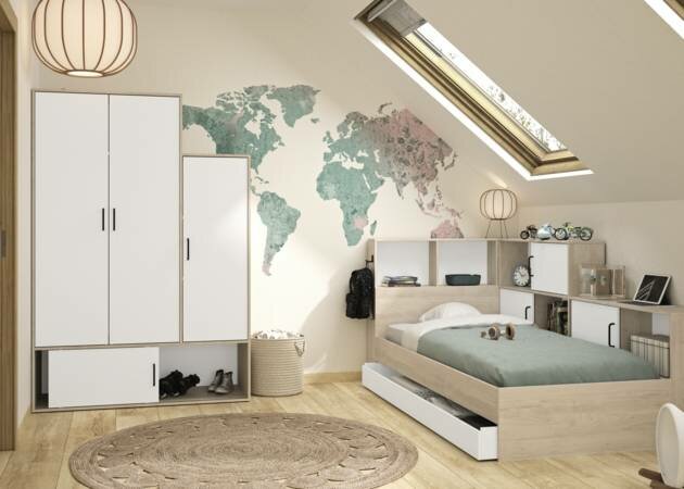 sfeer foto met Erwan bed