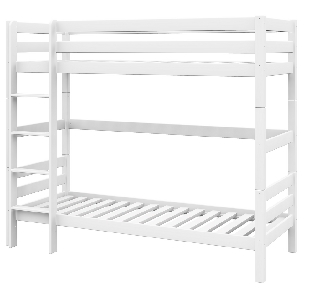 Infanskids Pino stapelbed hoog deelbaar 90x200 beuken wit
