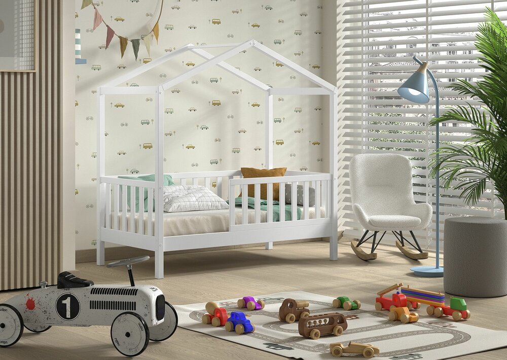 Dallas huisbed 70x140 wit