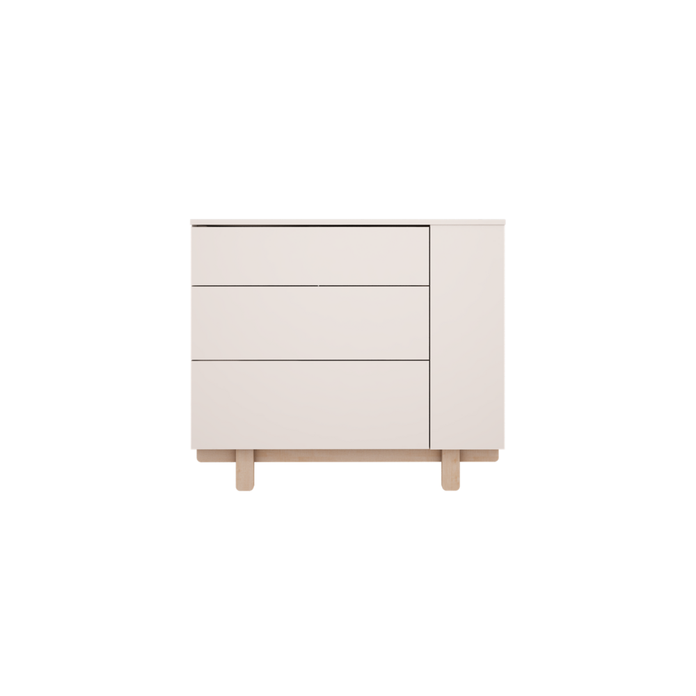 Basic commode 3 laden wit 