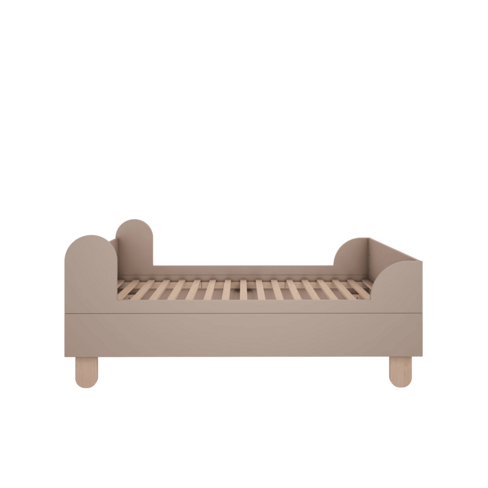 Basic peuterbed 80x160 truffel