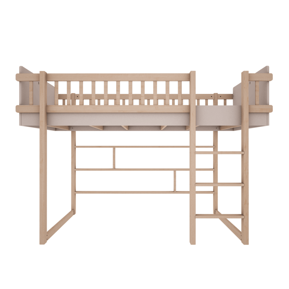 Basic middelhoogslaper cashmere 90x200