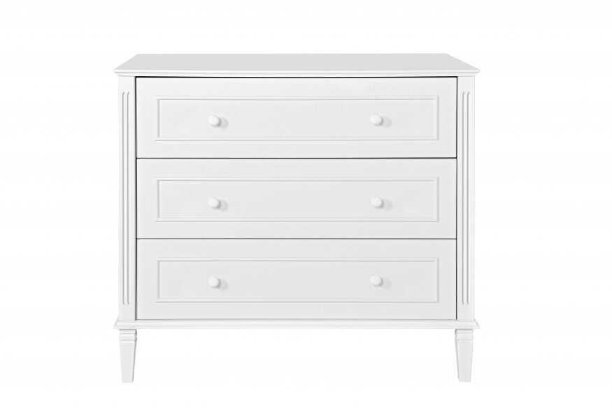 Bianca commode 3 laden wit