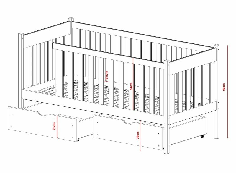 optie 3/4 uitval links of rechts mogelijk