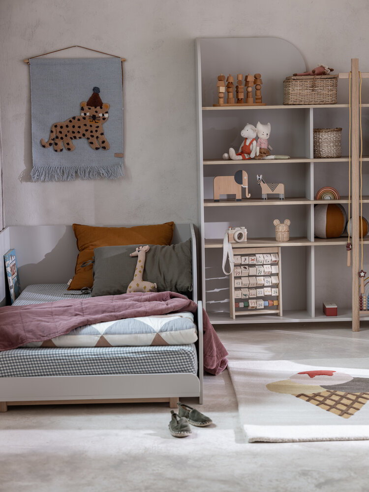 Bloom boekenkast eiken cashmere