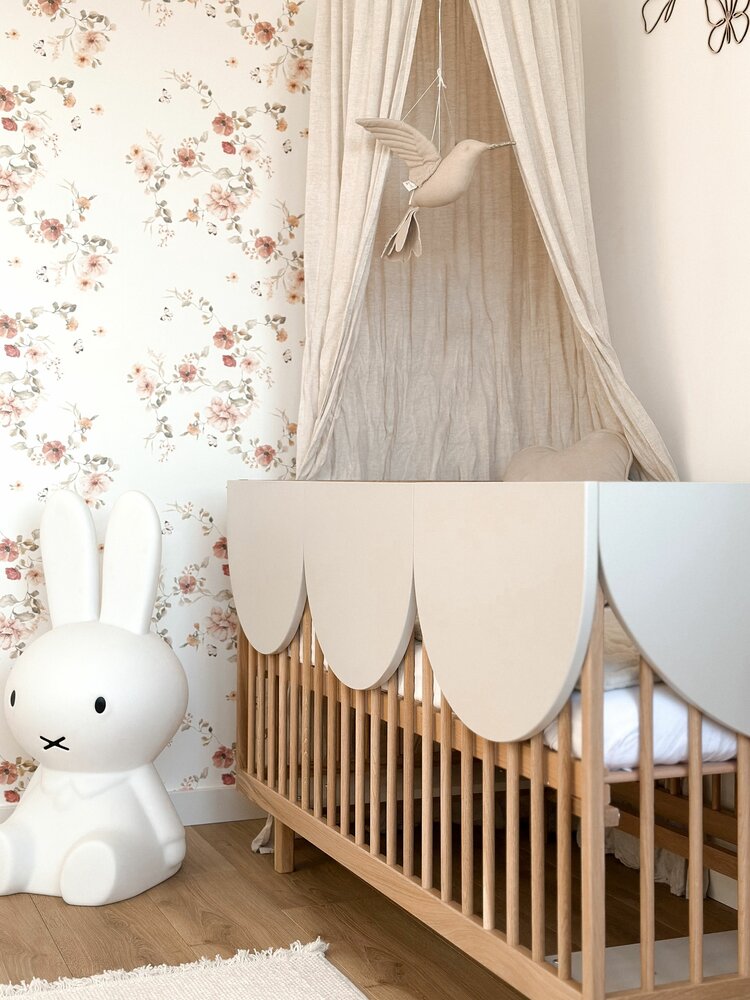 Bloom 3 in 1 meegroei ledikant 70x140 eiken cashmere