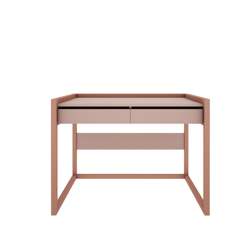 Tweens bureau koraal roze