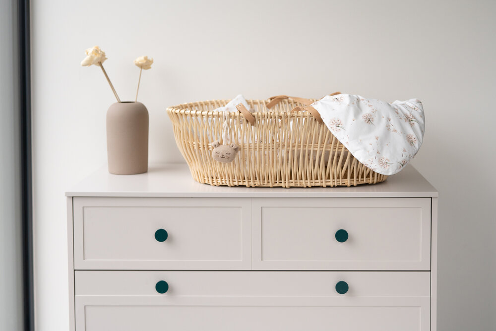 Vintage commode 3 laden cashmere