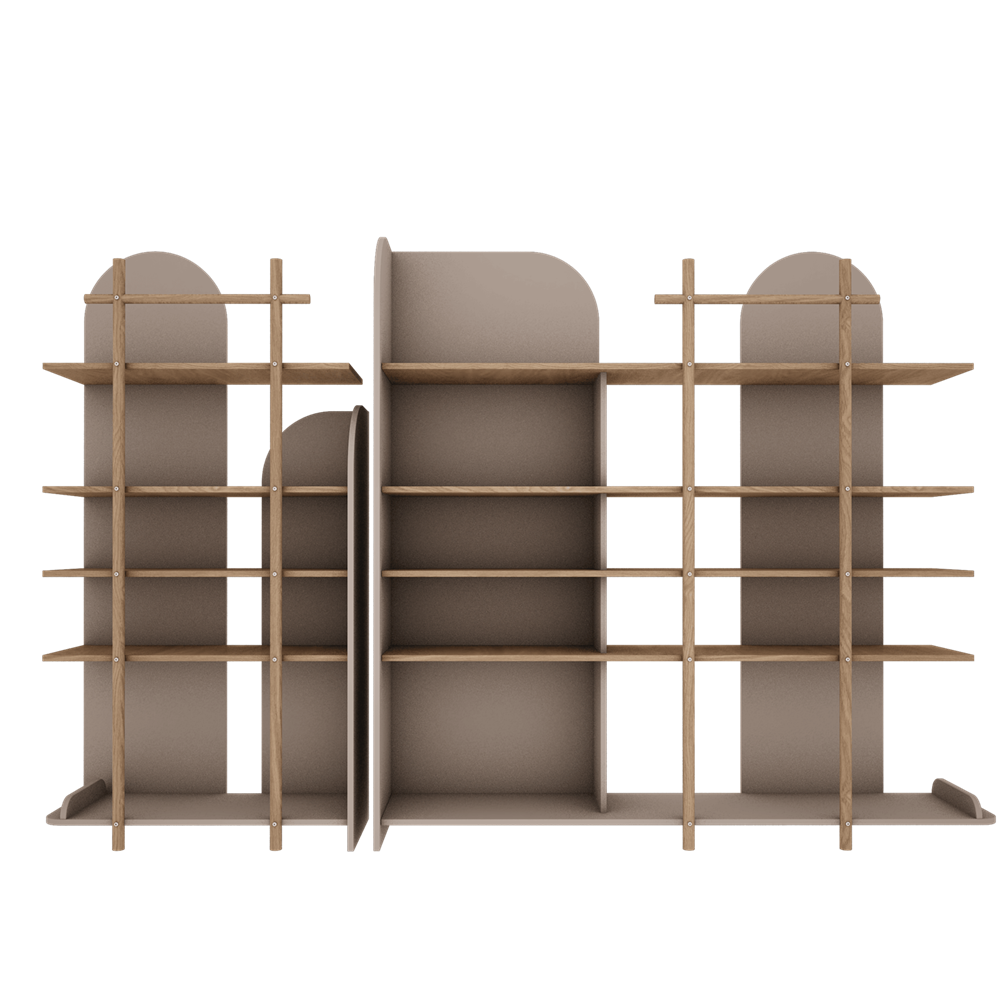 te combineren met de brede bloom boekenkast