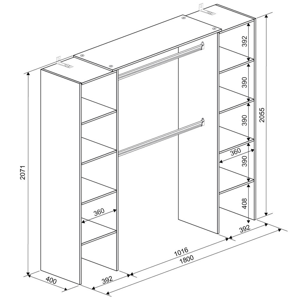 maten eco+ wandkast