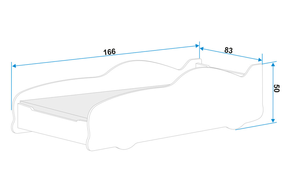 maten racer auto bed