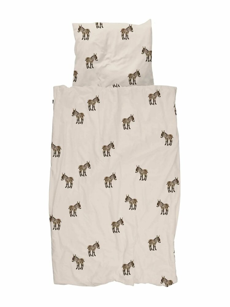 Snurk donkeys 140x200 overtrek