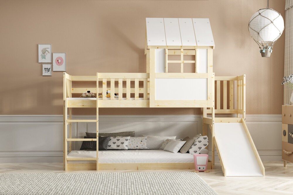 trap-glijbaan-huisje kan links of rechts