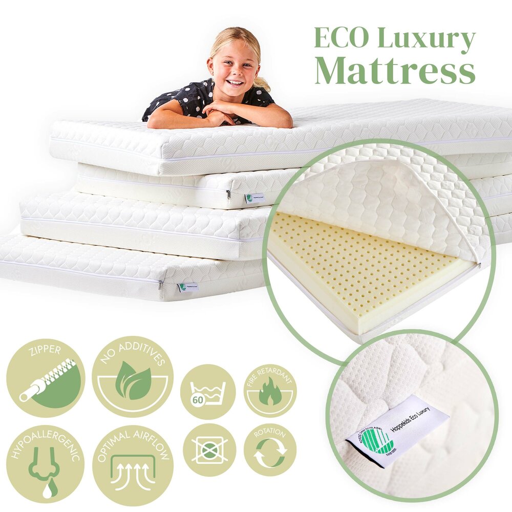 Eco luxury Waterlily matras 90x200x12 Nordic Ecolabel