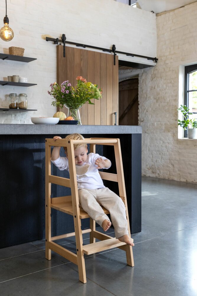Nature Montessori leertoren massief beuken