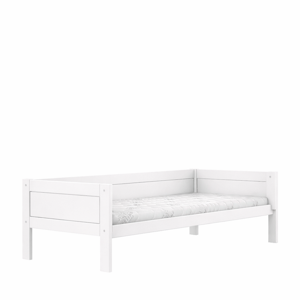 basis bedbank wit incl bodem matras is optie