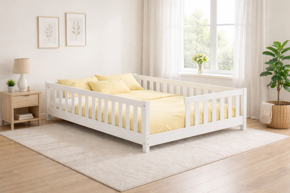 Lazzaro bed sfeer 90x200 wit