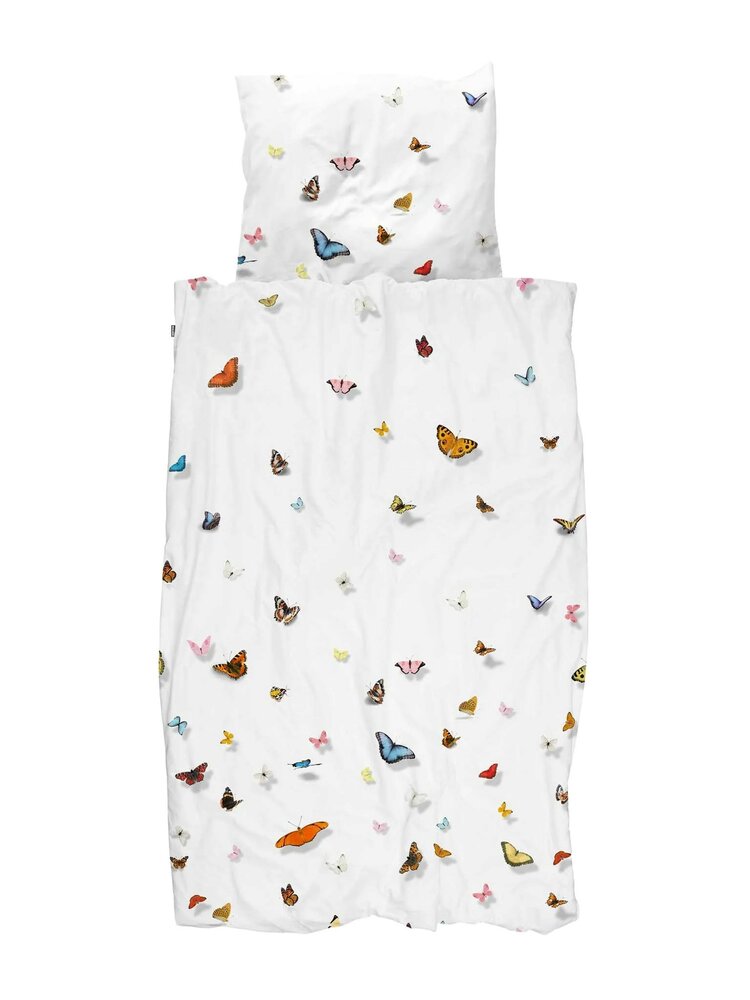 Snurk butterfly garden 140x200 overtrek