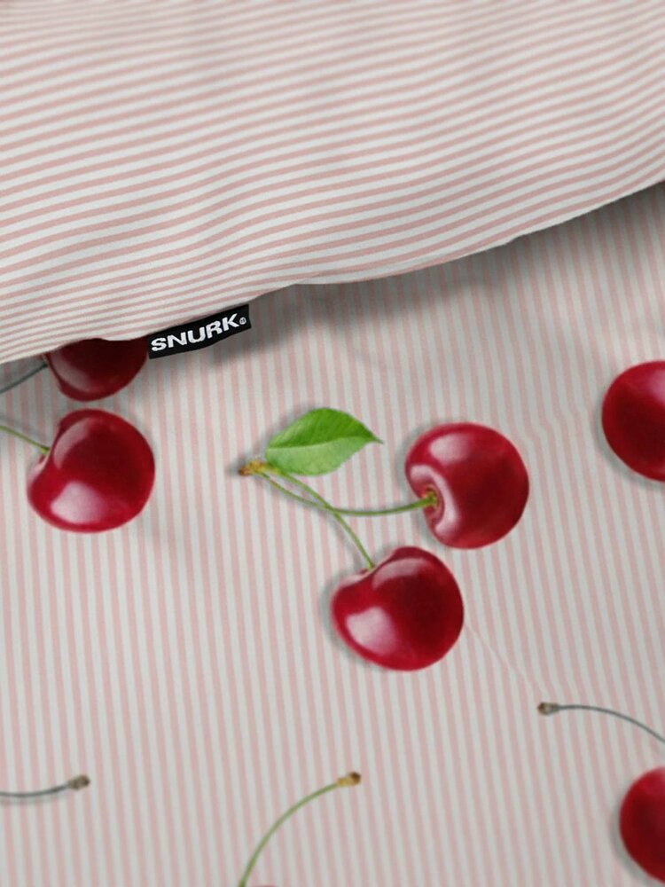 Snurk dekbedovertrek Mon Cherry 1 persoons 140x200/220