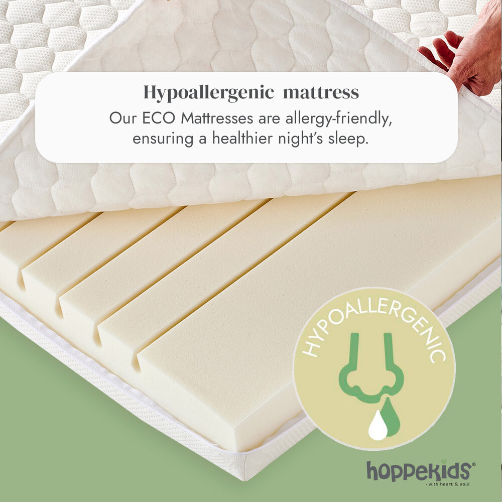 Eco dream Waterlily matras 70x160x9 Nordic Ecolabel