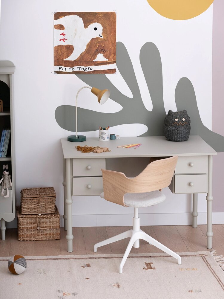 babushka olive desk sfeer