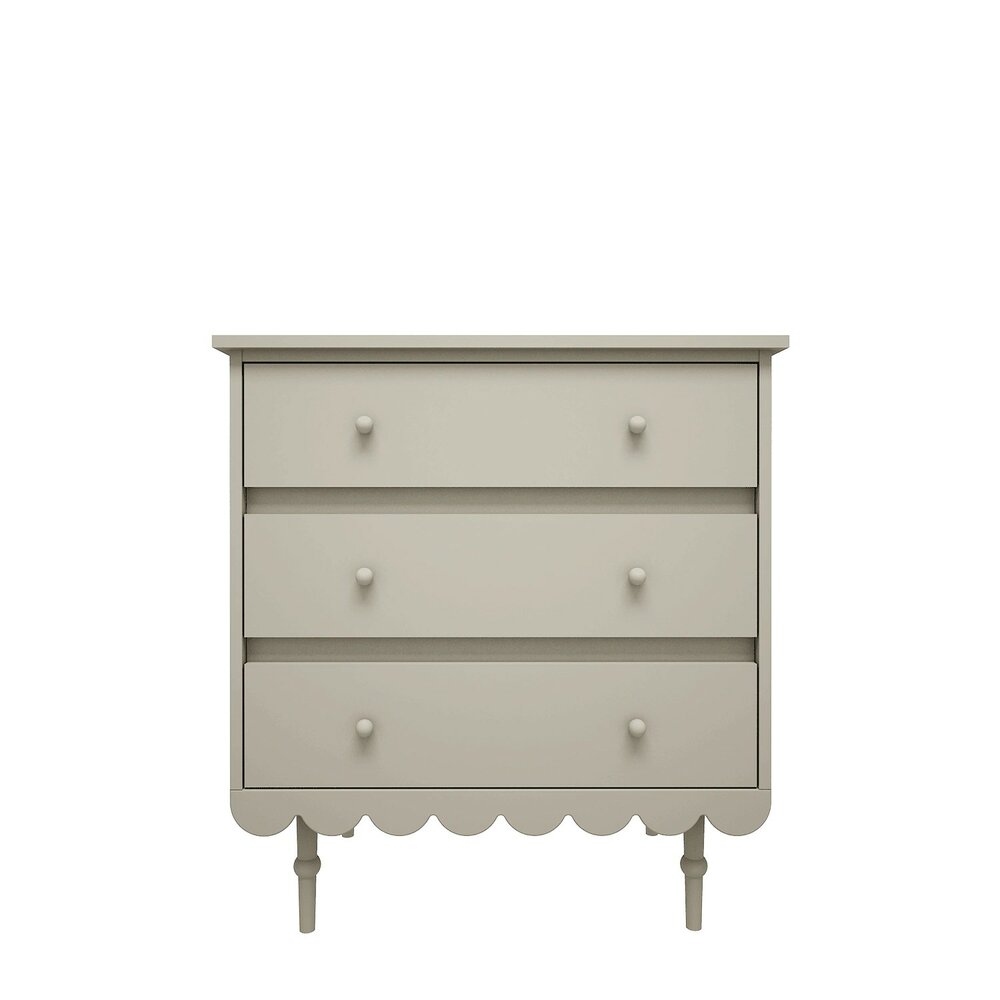 Babushka commode 3 laden olive