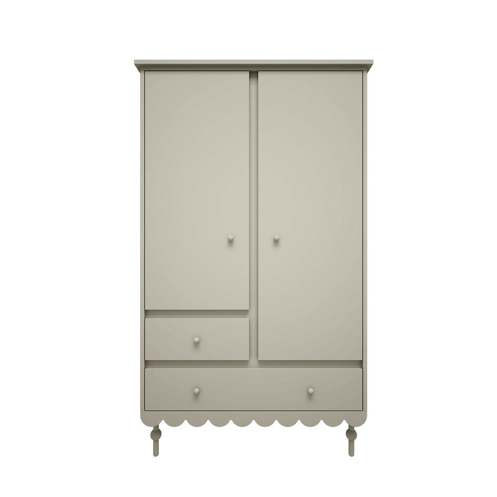 Babushka 2 deurs kast olive