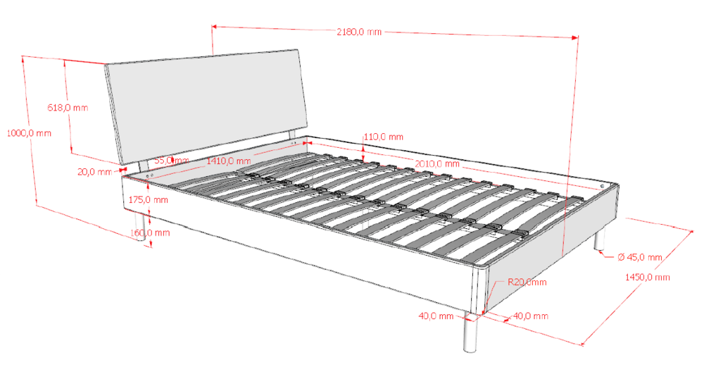 maten bed