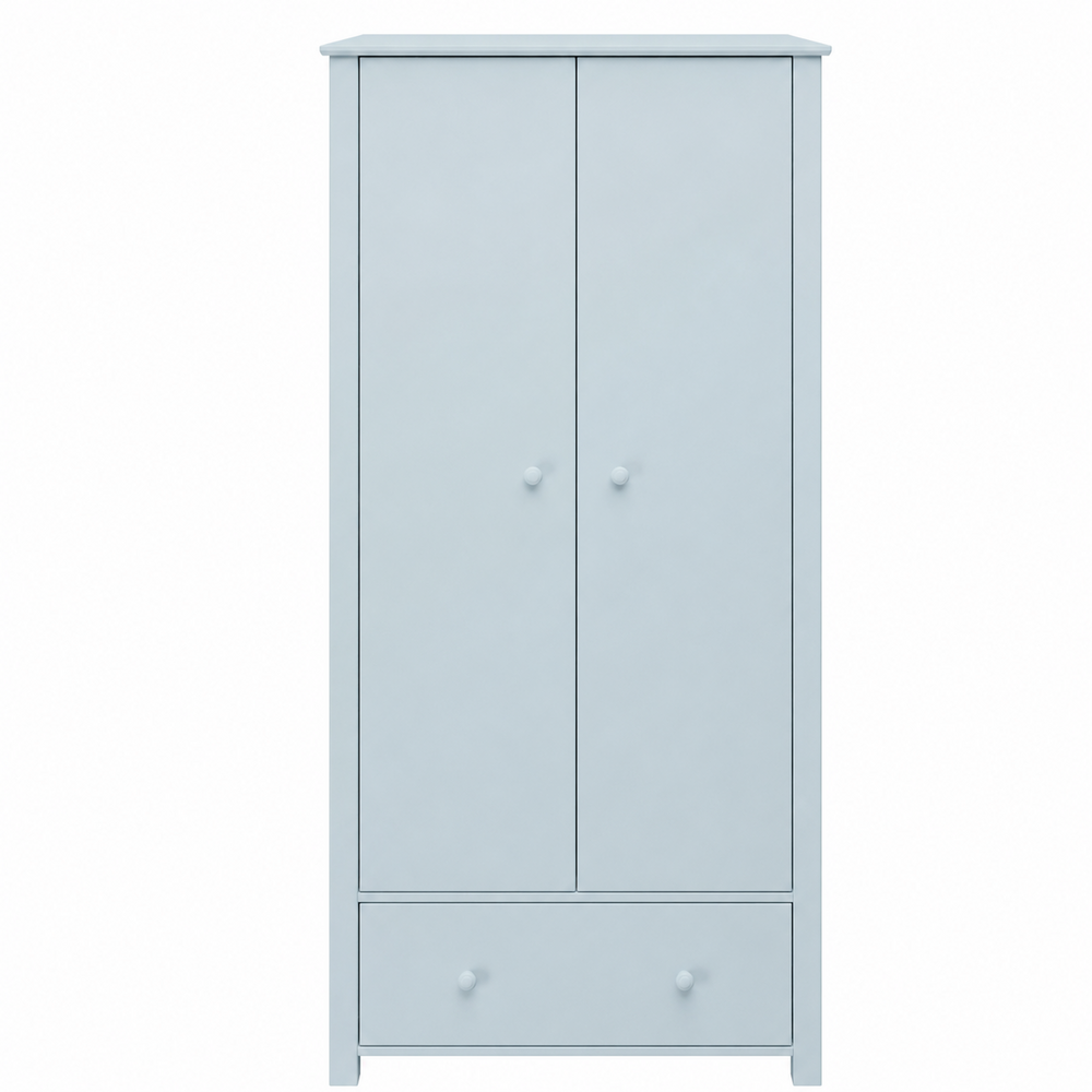 Collect 2 deurs kast licht blauw