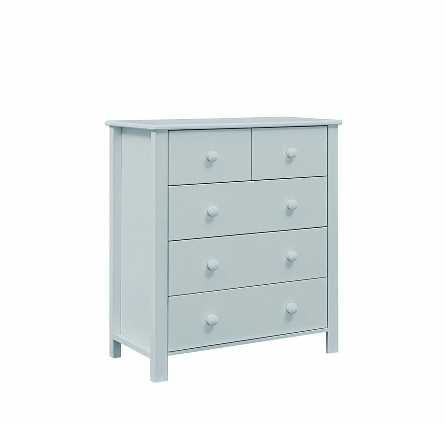 Collet 5 laden commode licht blauw