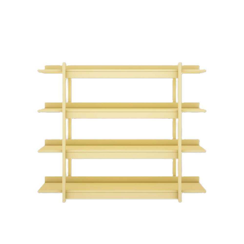 Frame boekenrek vanilla