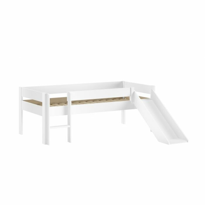 compact halfhoog met glijbaan