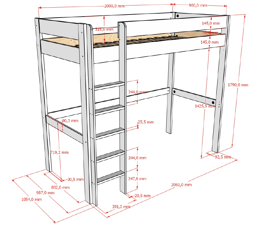 maten bed