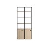 duplex 2x open rack small