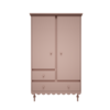 Babushka 2 deurs kast pink