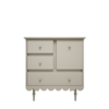 Baushka commode 3 laden 1 deur olive