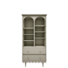 Babushka boekenkast olive