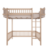 Basic hoogslaper 90x200 cashmere 