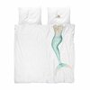 Snurk mermaid 200x200 overtrek wit